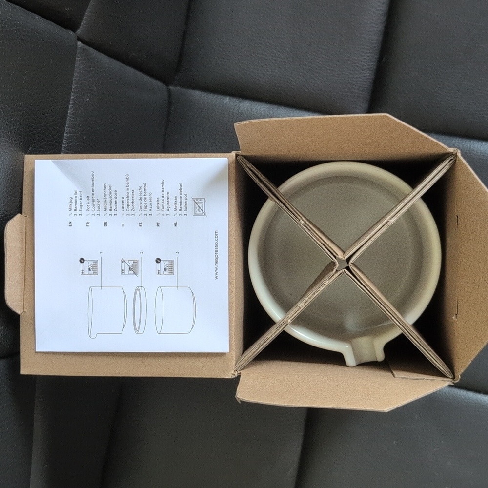 NIB Nespresso Barista Collection Stackable Serving Set - Picture 4 of 4